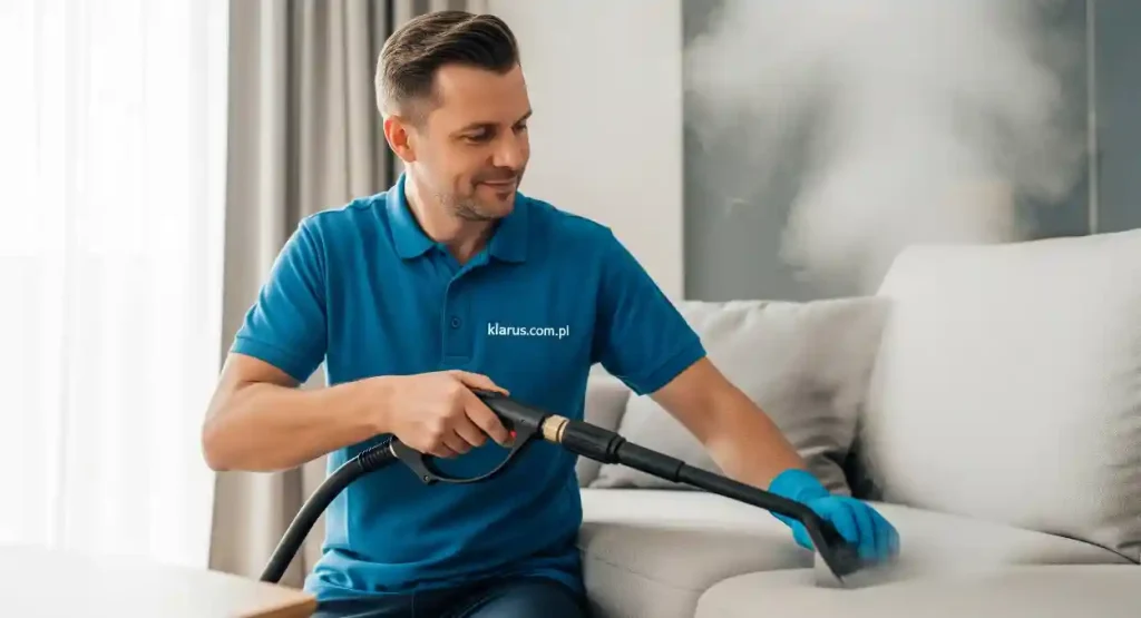 proces prania wersalki