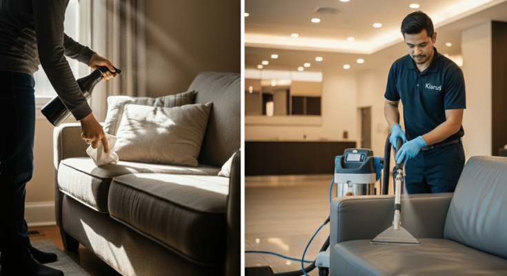 Kiedy pranie kanapy samodzielnie, a kiedy wezwać fachowca w Gdańsku, Gdyni lub Sopocie 1 czyszczenie i pranie kanapy