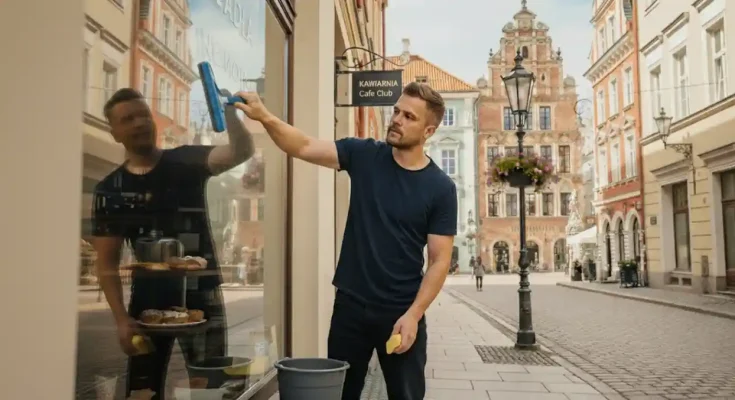 Mycie witryn sklepowych i szyb wystawowych, Gdańsk, Sopot, Gdynia 1 mycie okien wystawowych i sklepowych