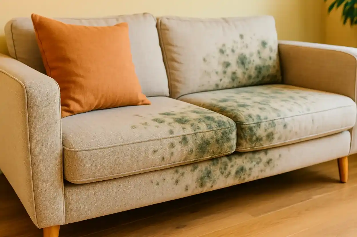 pleśń na tapicerce - jak ją usunąć?