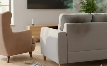 Jak pozbyć się bakterii i zapachów z zagłówków sofy? 2 brzydko pachnące zagłówki