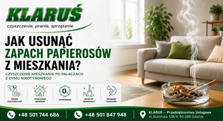 Jak usunąć zapach papierosów z mieszkania? 1 Jak usunąć zapach papierosów z mieszkania?